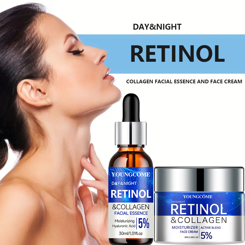 Retinol Cream - Retinol Krem Serum Kombinasyon Seti Neminde