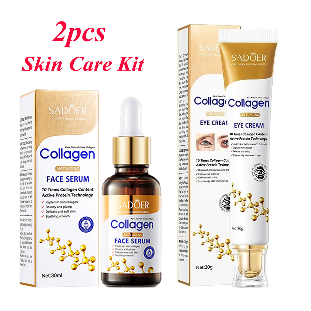 Night Cream - SADOER Kollajen Cilt Bakım Setleri Kırışıklık