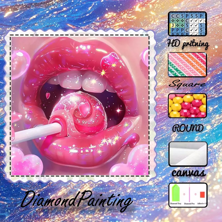 Lip Balm - 1 parça - 5D-DIY - Flok