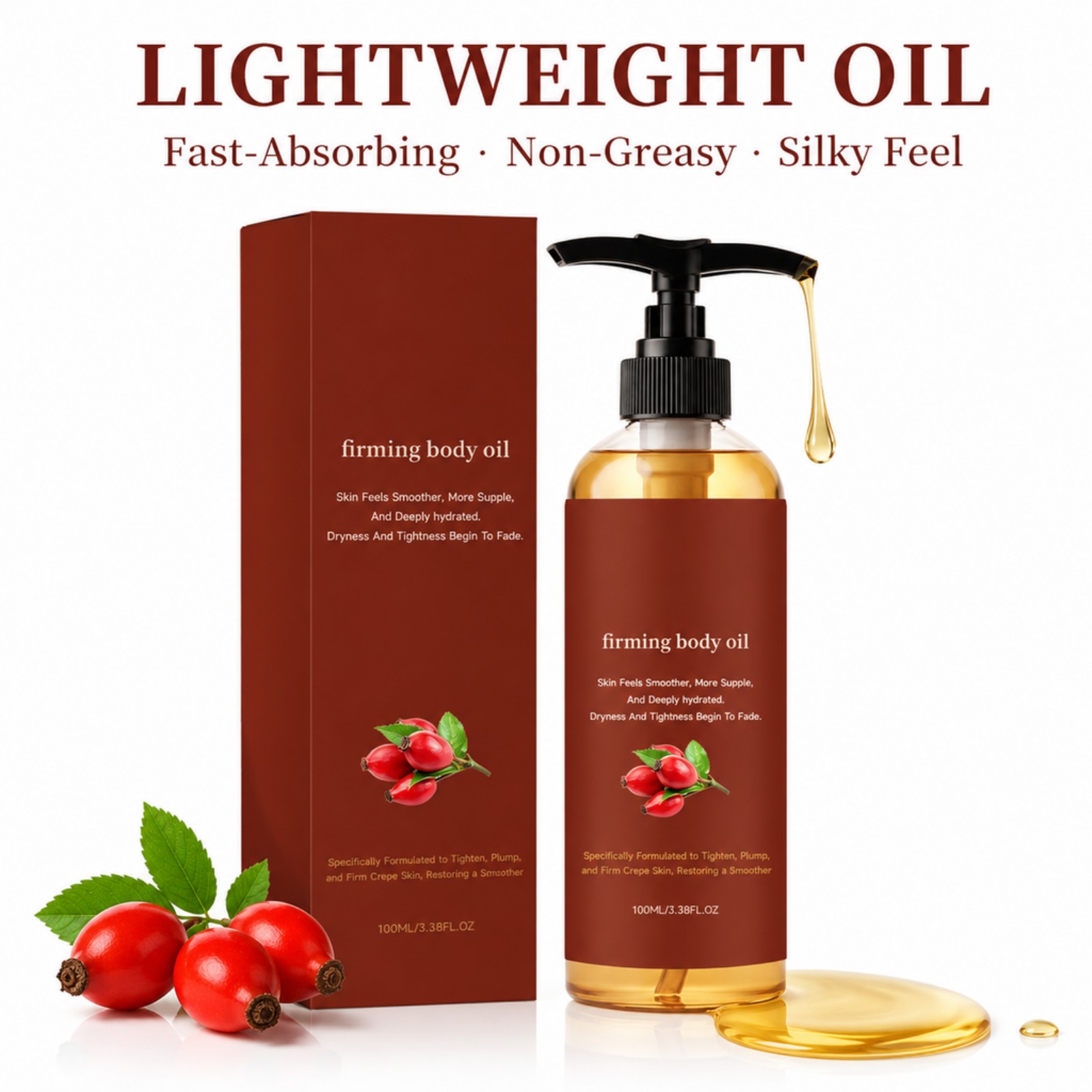 Sıkılaştırıcı Vücut Yağı Kuşbu - Face Oil Rosehip incelemesi ve fiyatı