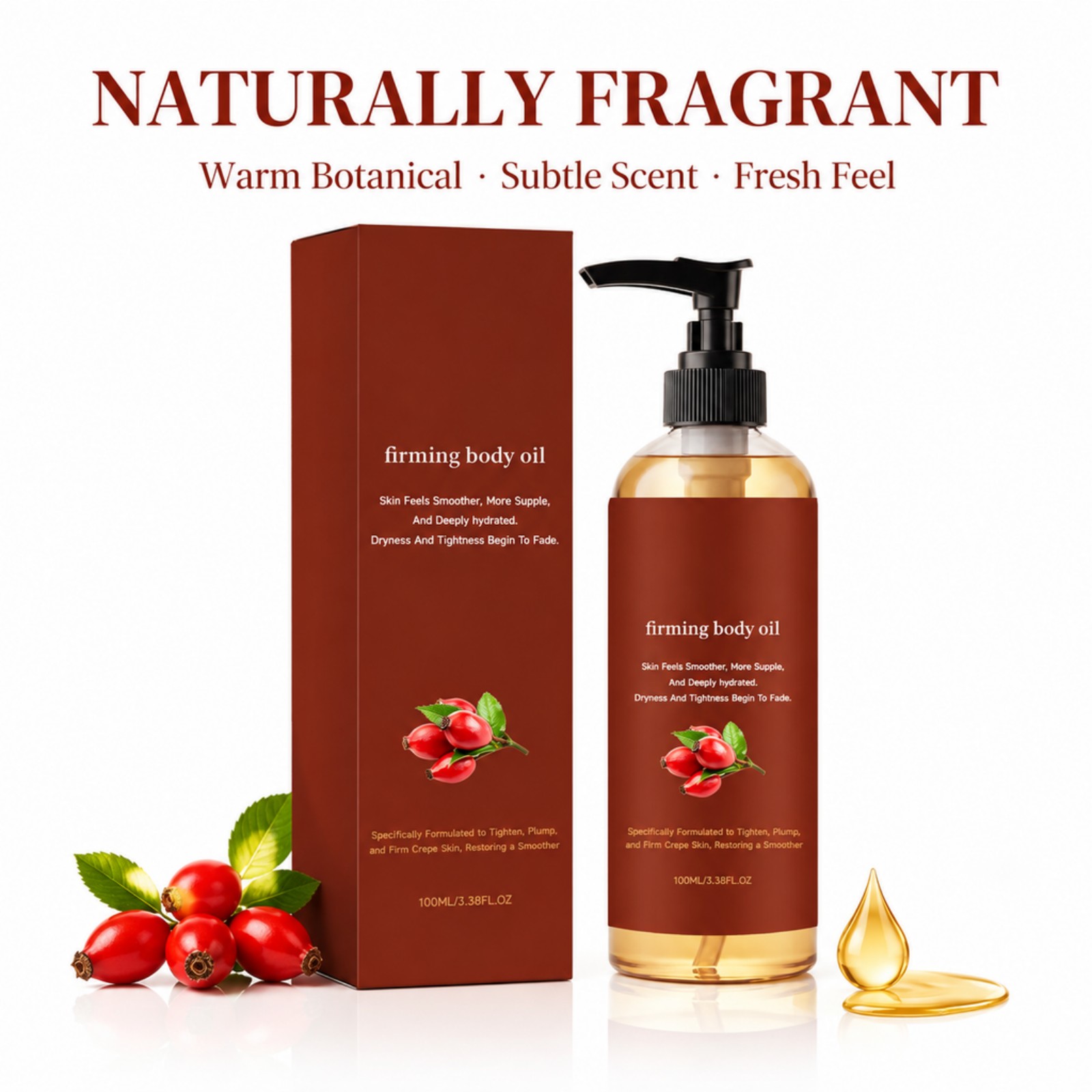 Sıkılaştırıcı Vücut Yağı Kuşbu - Face Oil Rosehip incelemesi ve fiyatı