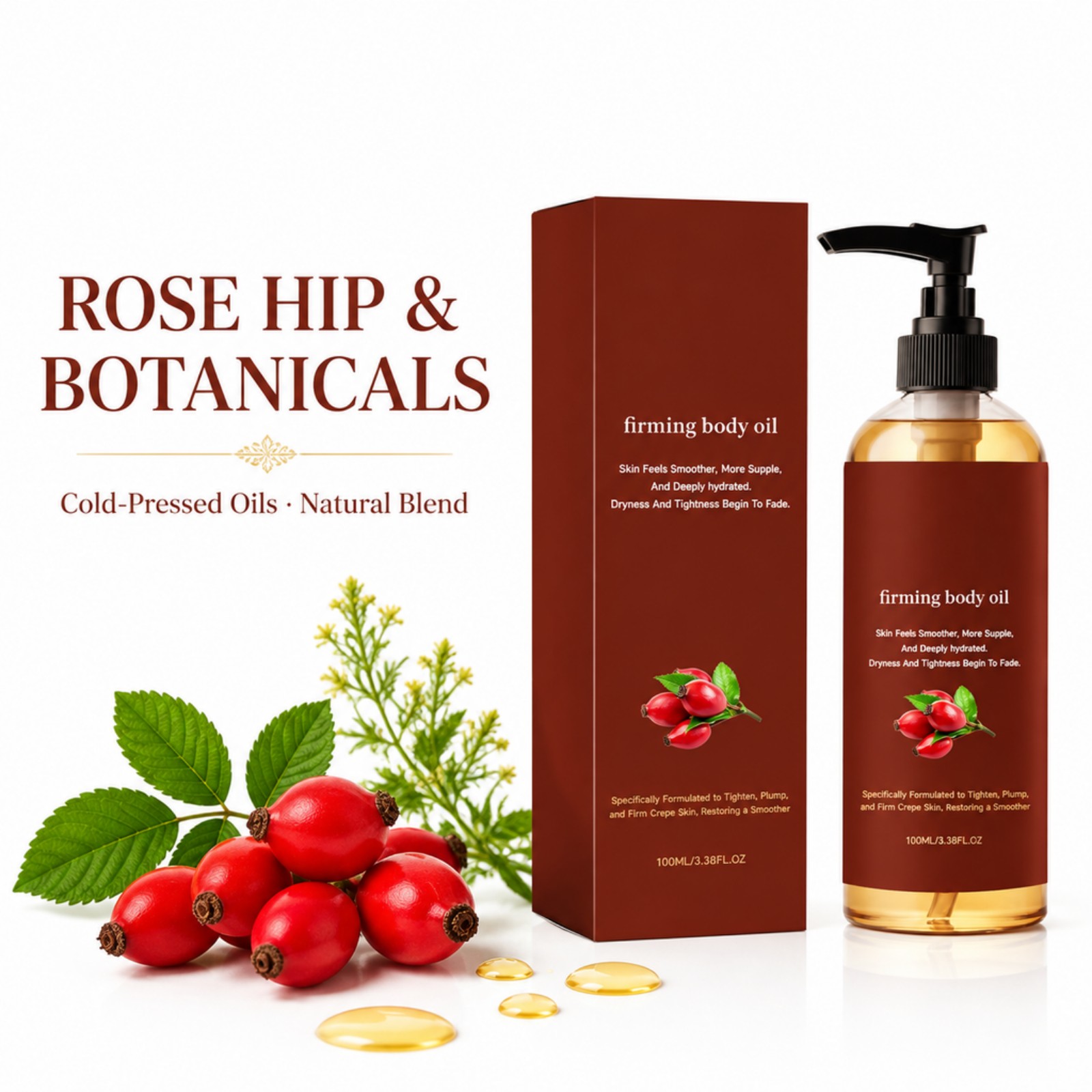 Sıkılaştırıcı Vücut Yağı Kuşbu - Face Oil Rosehip incelemesi ve fiyatı