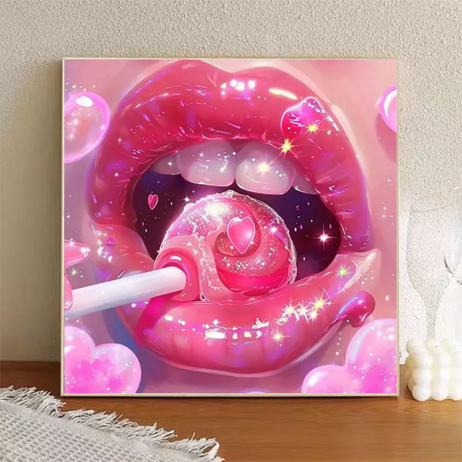 1 parça - 5D-DIY - Flok kumaş  - Lip Balm incelemesi ve fiyatı