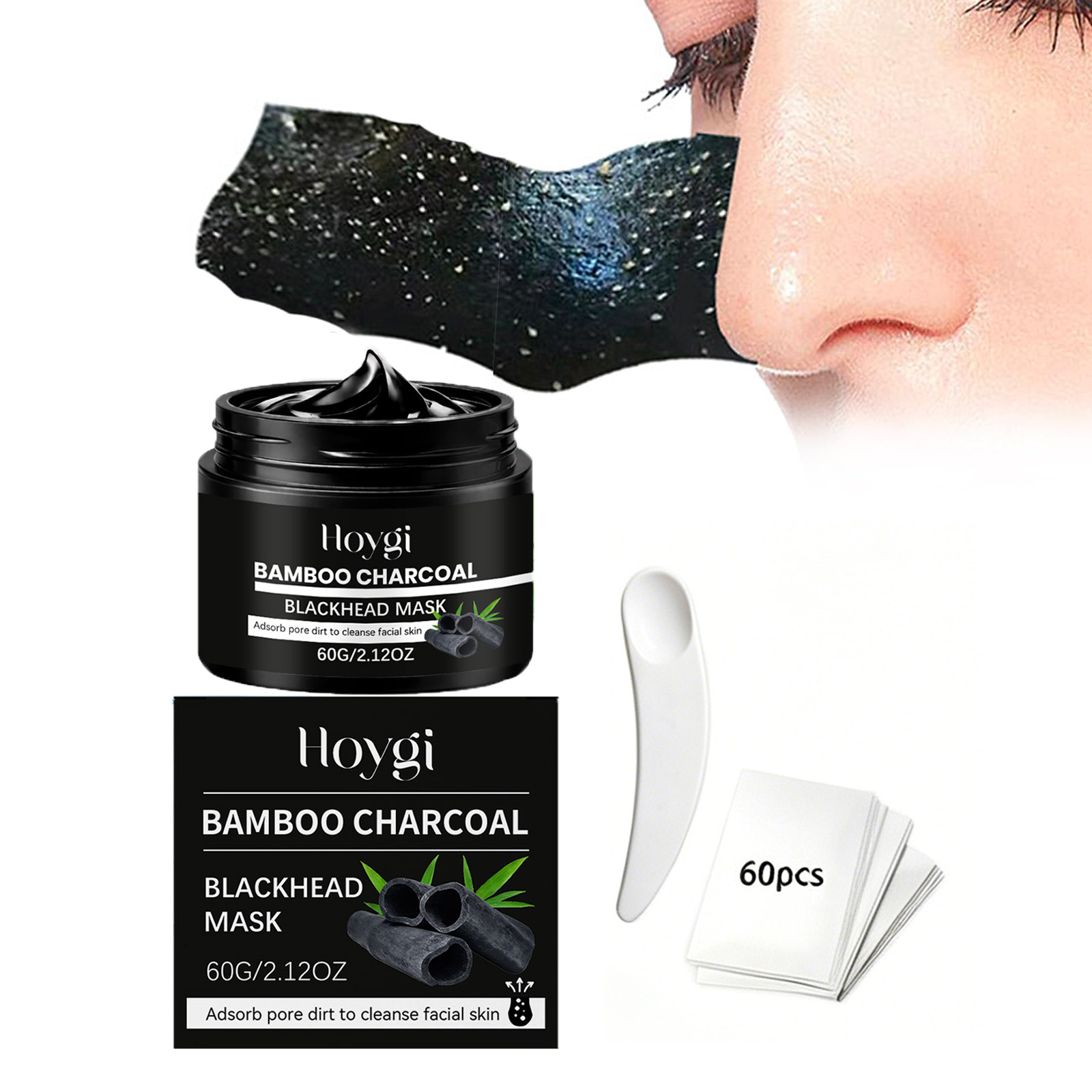 Bambu Kömürü Siyah Nokta Maske - Skincare China incelemesi ve fiyatı