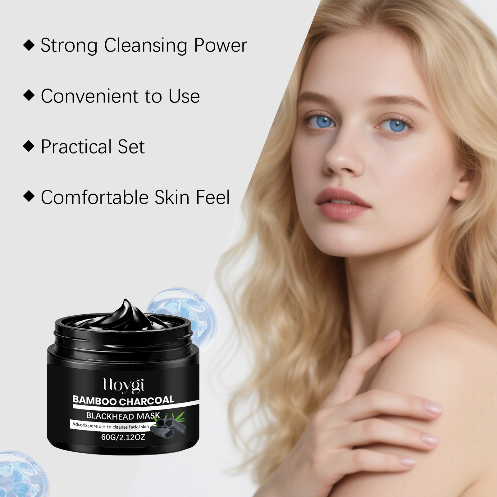 Bambu Kömürü Siyah Nokta Maske - Skincare China incelemesi ve fiyatı